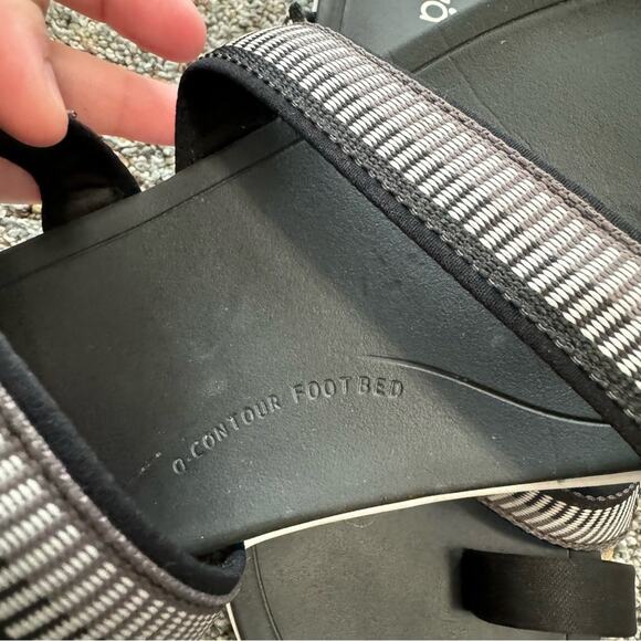 Ryka Women's Stella Toe Loop Sandal Size 11 WIDE Black Adjustable Strap - Picture 10 of 10